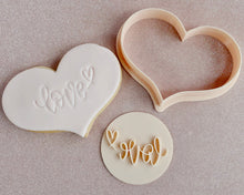 Load image into Gallery viewer, Curvy Heart Cookie Cutter - Made in the UK with Love  from House of Toot Sweet - Just £5! Shop now at House of Toot Sweet
