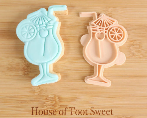 Cocktail Drink Stamp / Cutter - Made in the UK with Love  from House of Toot Sweet - Just £5! Shop now at House of Toot Sweet