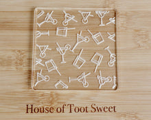 Load image into Gallery viewer, Cocktails Texture Embosser - Made in the UK with Love  from House of Toot Sweet - Just £7! Shop now at House of Toot Sweet
