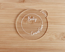 Load image into Gallery viewer, Baby Coming Soon Embosser - Made in the UK with Love  from House of Toot Sweet - Just £6.50! Shop now at House of Toot Sweet
