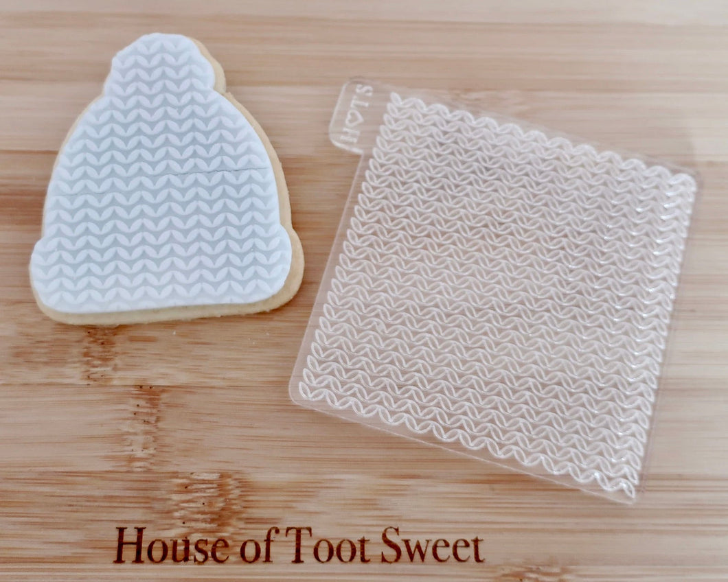 Knitted pattern Texture Embosser - Made in the UK with Love  from House of Toot Sweet - Just £7! Shop now at House of Toot Sweet