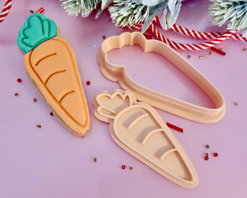 Carrot Stamp / Cutter - Made in the UK with Love  from House of Toot Sweet - Just £5! Shop now at House of Toot Sweet