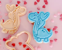 Load image into Gallery viewer, Cute Dinosaur with Balloon Stamp / Cutter - Made in the UK with Love  from House of Toot Sweet - Just £5! Shop now at House of Toot Sweet
