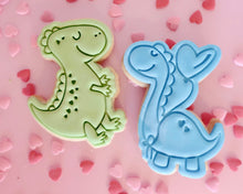 Load image into Gallery viewer, Cute Dinosaur with Balloon Stamp / Cutter - Made in the UK with Love  from House of Toot Sweet - Just £5! Shop now at House of Toot Sweet
