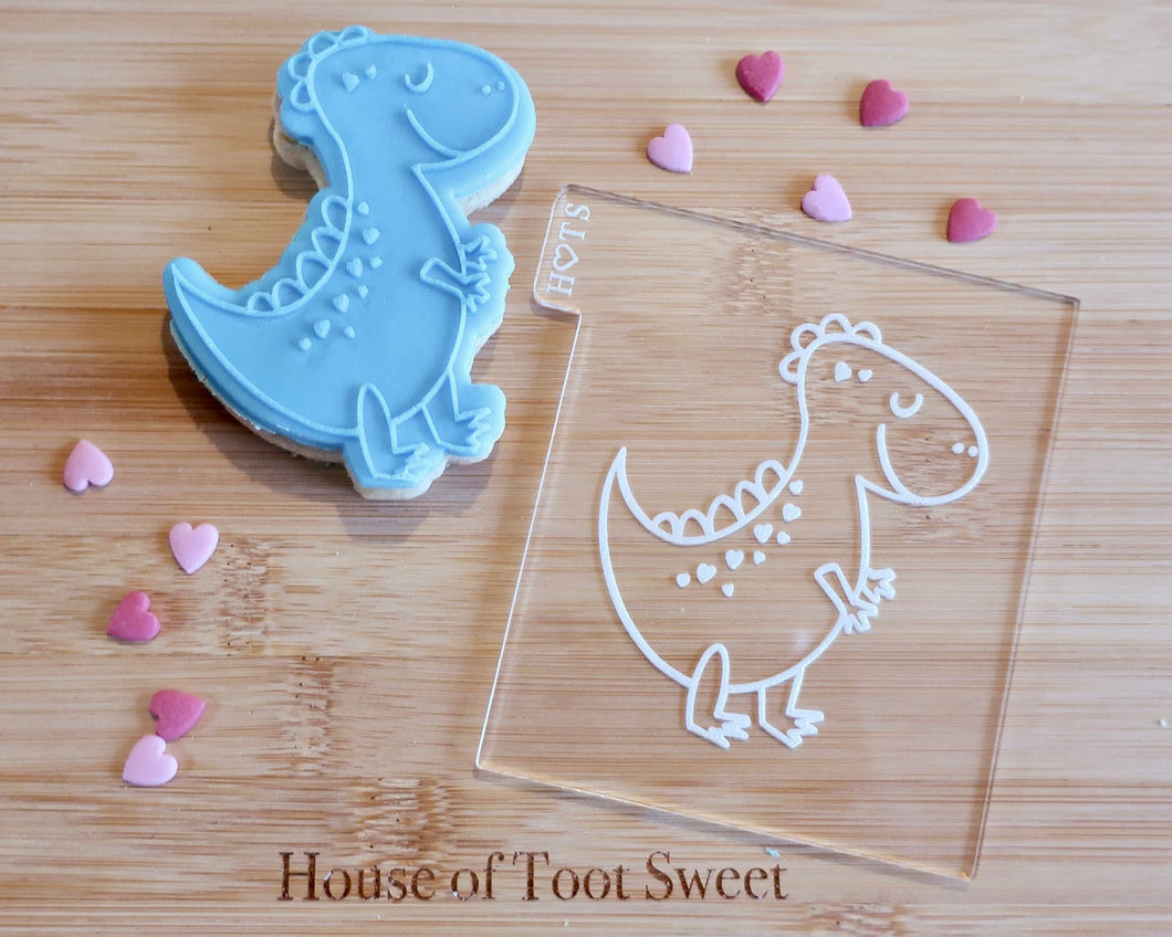 Cute T rex Embosser / Cutter - Made in the UK with Love  from House of Toot Sweet - Just £6! Shop now at House of Toot Sweet