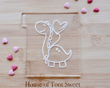 Load image into Gallery viewer, Cute Dinosaur with Balloon Embosser / Cutter - Made in the UK with Love  from House of Toot Sweet - Just £6! Shop now at House of Toot Sweet
