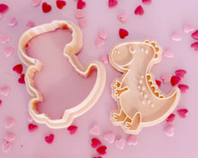 Load image into Gallery viewer, Cute T-rex Dinosaur Stamp / Cutter - Made in the UK with Love  from House of Toot Sweet - Just £5! Shop now at House of Toot Sweet
