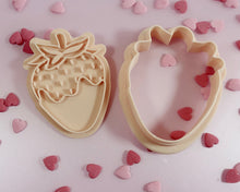 Load image into Gallery viewer, Chocolate Covered Strawberry Stamp / Cutter - Made in the UK with Love  from House of Toot Sweet - Just £5! Shop now at House of Toot Sweet
