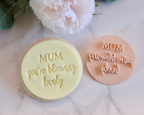 Mum You're Blooming Lovely Stamp - Made in the UK with Love  from House of Toot Sweet - Just £5! Shop now at House of Toot Sweet