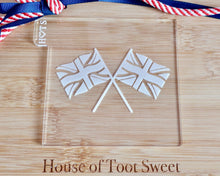 Load image into Gallery viewer, Union Jack Flags Embosser / Cutter - Made in the UK with Love  from House of Toot Sweet - Just £6! Shop now at House of Toot Sweet
