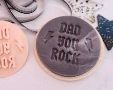 Load image into Gallery viewer, Dad You Rock Stamp - Made in the UK with Love  from House of Toot Sweet - Just £5! Shop now at House of Toot Sweet
