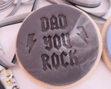 Load image into Gallery viewer, Dad You Rock Stamp - Made in the UK with Love  from House of Toot Sweet - Just £5! Shop now at House of Toot Sweet
