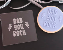 Load image into Gallery viewer, Dad You Rock Embosser - Made in the UK with Love  from House of Toot Sweet - Just £6.50! Shop now at House of Toot Sweet
