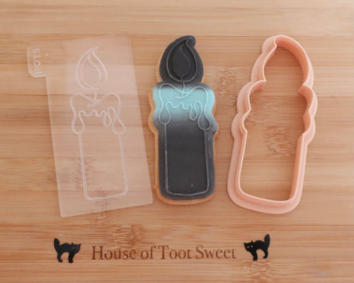 Black Candle Embosser / Cutter - Made in the UK with Love  from House of Toot Sweet - Just £6! Shop now at House of Toot Sweet